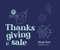 Thanksgiving Promo Facebook Post Design