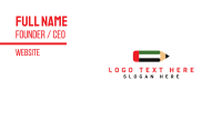 United Arab Emirates Pencil Business Card Image Preview