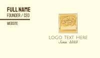 Vintage Cheese Platter  Business Card Image Preview