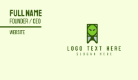 Alien Creature Business Card Image Preview