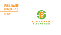 Bitcoin Cryptocurrency Business Card Image Preview
