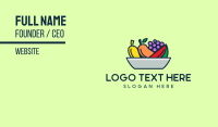 Fresh Fruits Platter Business Card Preview