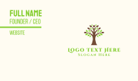 Tree Wellness Business Card Design