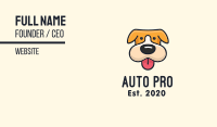 Cute Puppy Dog Business Card Image Preview