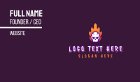 Fire Skull Gaming  Business Card Preview