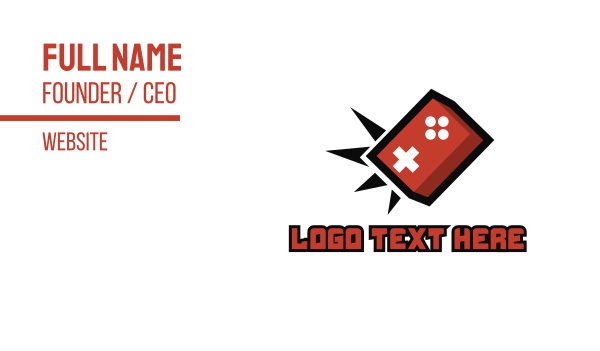 Game Brick Smashers Business Card Design Image Preview
