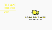 Lemon Fresh Business Card Design