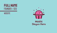 Space Cupcake Muffin Business Card Image Preview