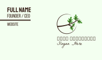 Eco Forest Branch Business Card Image Preview