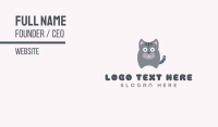 Cat Animal Shelter Business Card Preview