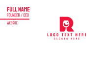 Red Wine Business Card Design