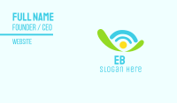 Eco Internet Connection Business Card Image Preview