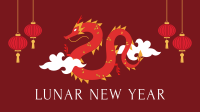 New Year of the Dragon Facebook Event Cover Design