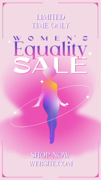 Women Equality Sale TikTok video Image Preview