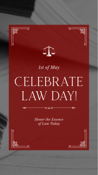 Formal Law Day Instagram reel Image Preview