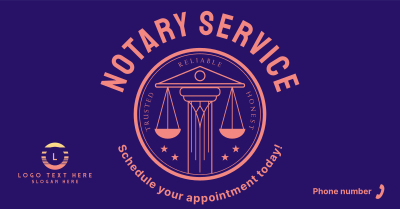 Notary Seal Facebook ad Image Preview