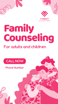 Quirky Family Counseling Service Video Image Preview