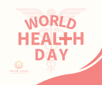 Simple Health Day Facebook Post Design