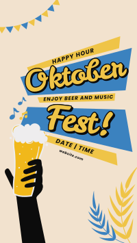Oktoberfest Beer Promo YouTube short Image Preview