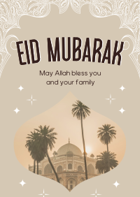 Starry Eid Al Fitr Poster Image Preview