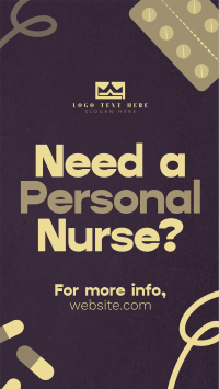 Caring Professional Nurse TikTok Video Preview