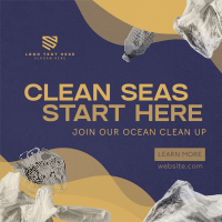 World Ocean Day Clean Up Drive Linkedin Post Image Preview