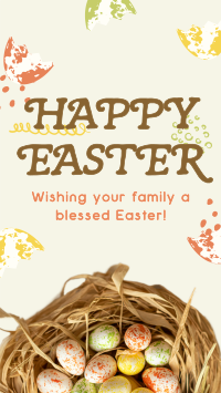 Easter Sunday Greeting Instagram Reel Image Preview