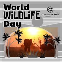 Modern World Wildlife Day Instagram post Image Preview