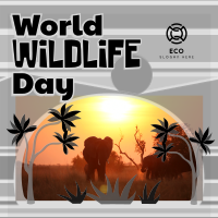 Modern World Wildlife Day Instagram post Image Preview