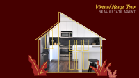 Virtual House Tour Zoom Background Design