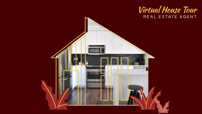 Virtual House Tour Zoom Background Image Preview