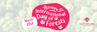 International Day of Forests  Twitter Header Image Preview