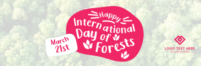 International Day of Forests  Twitter Header Image Preview