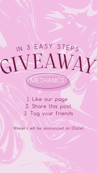 Easy Giveaway Mechanics Video Image Preview