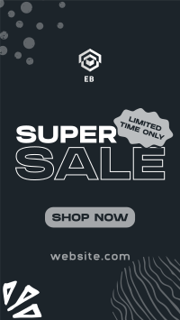 Modern Super Sale Facebook story Image Preview