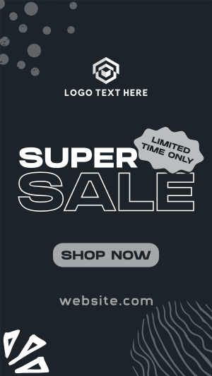 Modern Super Sale Facebook story Image Preview