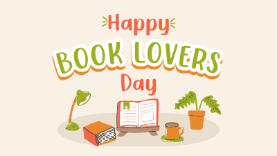 Book Day Greeting Facebook event cover Image Preview