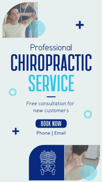 Chiropractic Service Instagram Reel Design