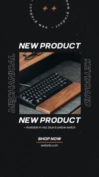 Mechanical Keyboard Instagram story Image Preview