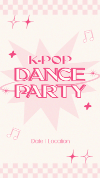 Kpop Y2k Party YouTube Short Design