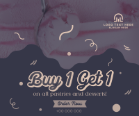 Ice-cream for Dessert Day Sale Facebook post Image Preview