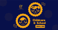 Childcare and School Enrollment Facebook Ad Design