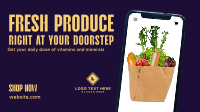 Fresh Produce Delivery Animation Preview