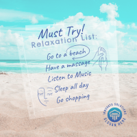 Beach Relaxation List Instagram post Image Preview