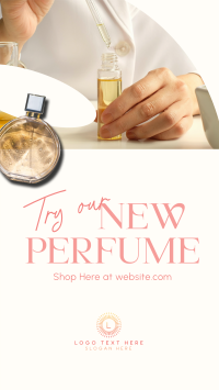New Perfume Launch YouTube short Image Preview