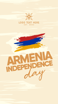 Armenia Day YouTube Short Design