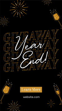 Year End Giveaway Instagram reel Image Preview