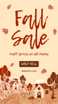 Autumn Leaves Sale Instagram reel Image Preview
