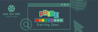 Pride Party Loading Twitter header (cover) Image Preview