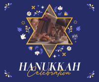 Hanukkah Family Facebook Post Design